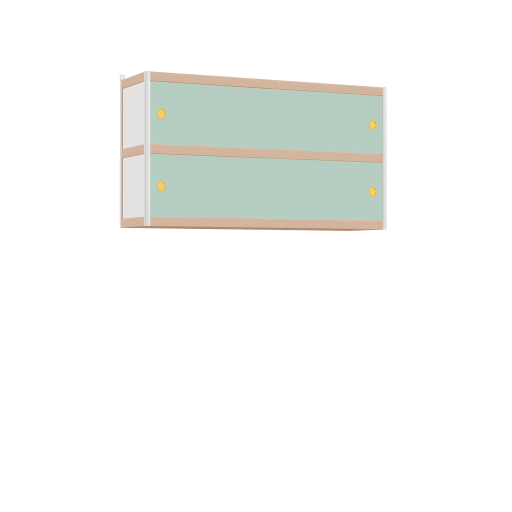 Zwevende kast (66x120x32 cm)