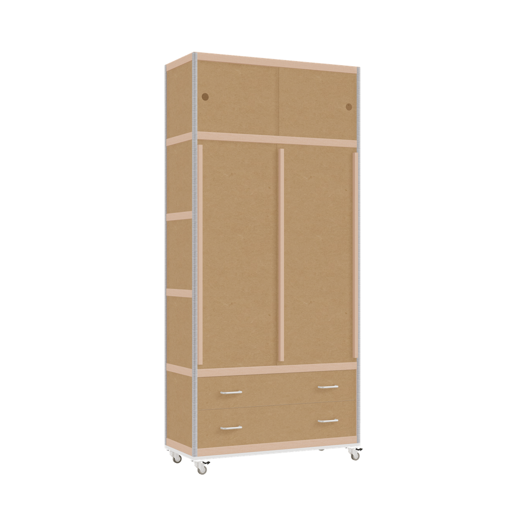 Kleerkast (218x100x42 cm)