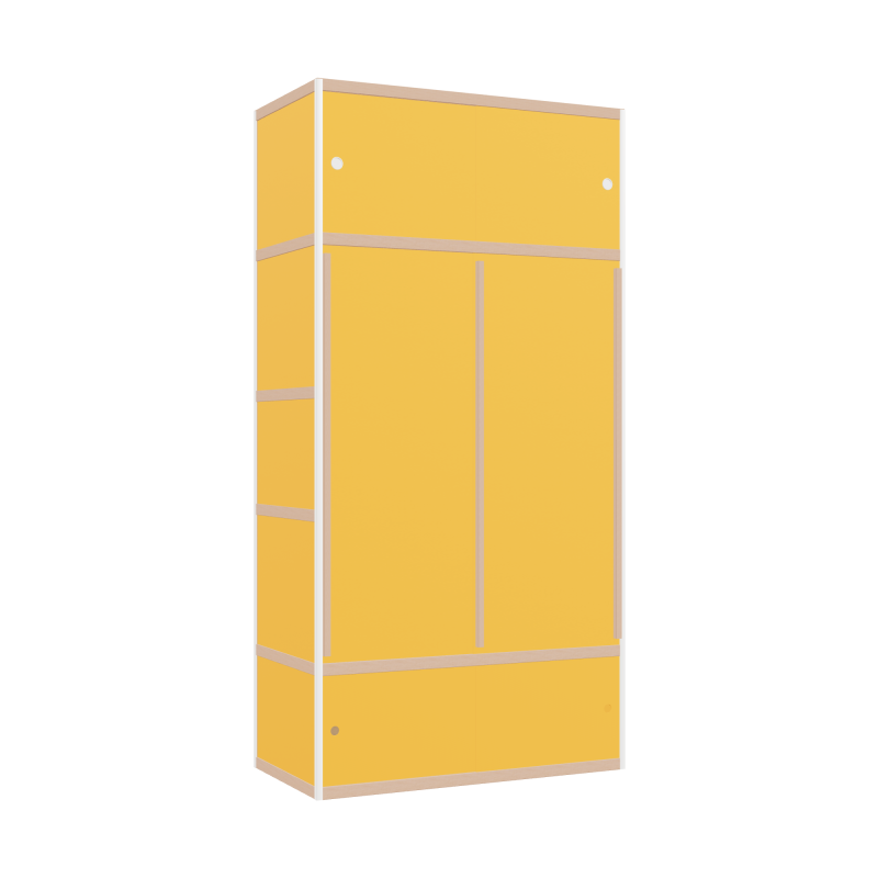 Wardrobe (239x120x62 cm)