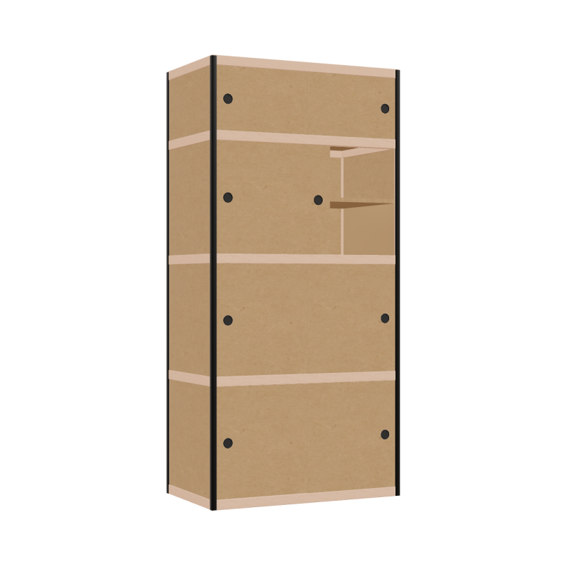 Armoire (188x90x52 cm)