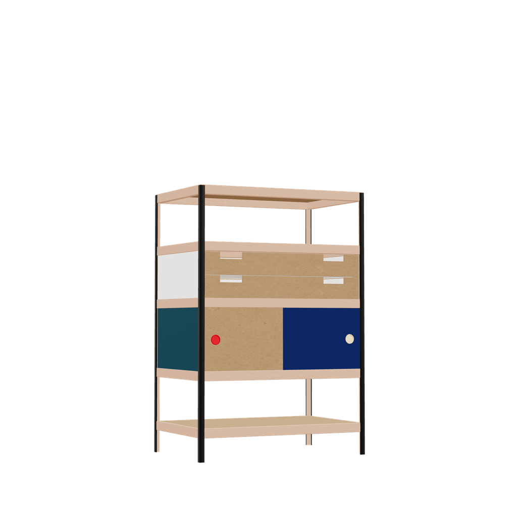 Armoire (117x80x52 cm)