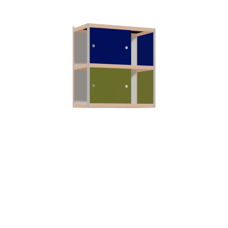 Zwevende kast (86x80x42 cm)