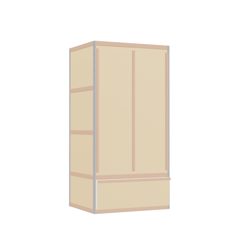 Kleerkast (158x80x62 cm)