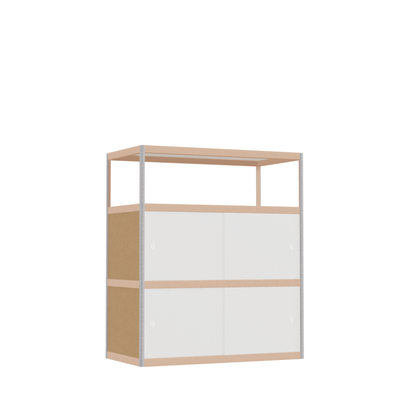 Kast (117x100x52 cm)