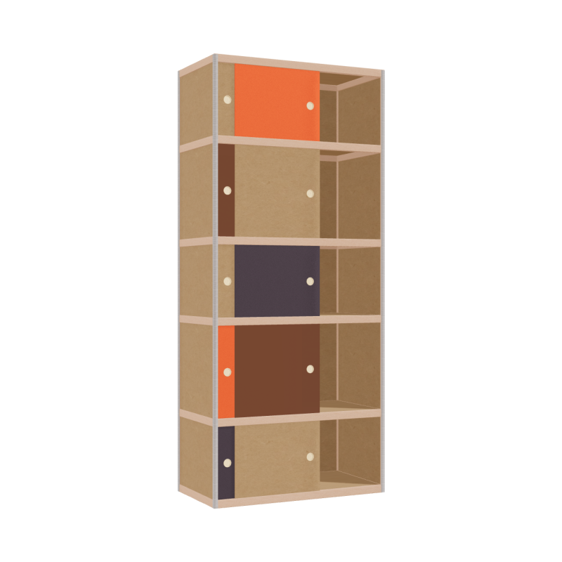 Cabinet (229x100x52 cm)