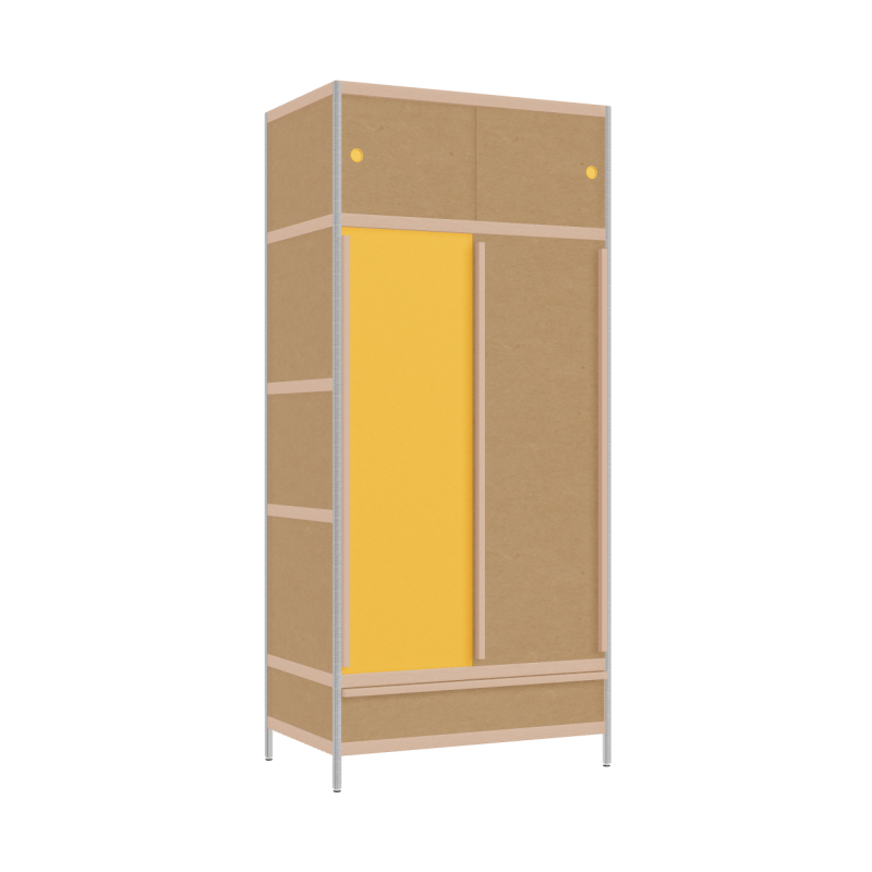 Penderie (220x100x62 cm)