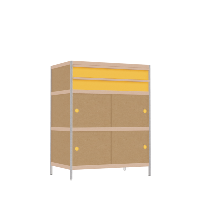 Armoire (128x100x62 cm)