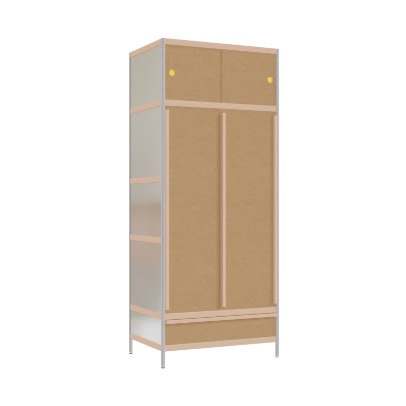 Penderie (220x90x62 cm)