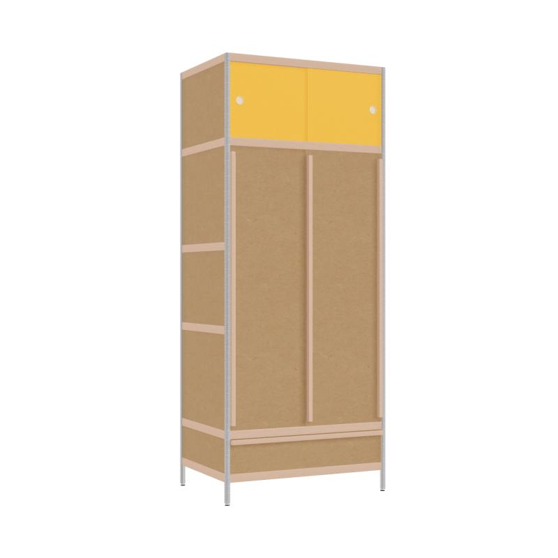 Wardrobe (220x90x62 cm)
