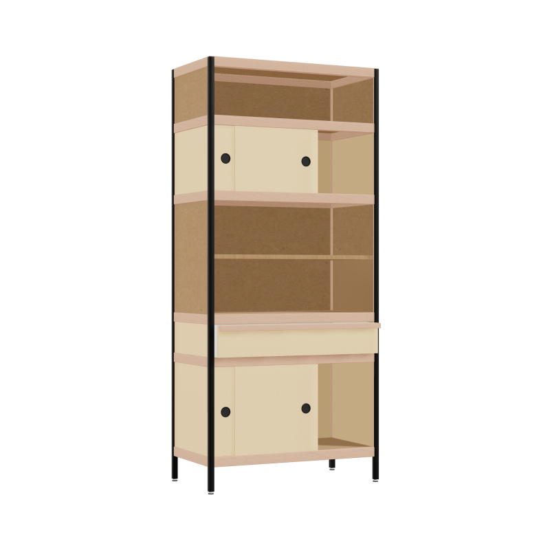 Kast (179.5x80x42 cm)