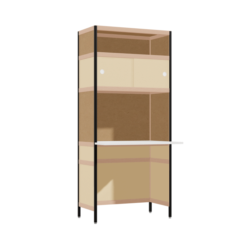 Cantilevered desk (179.5x80x63.6 cm)