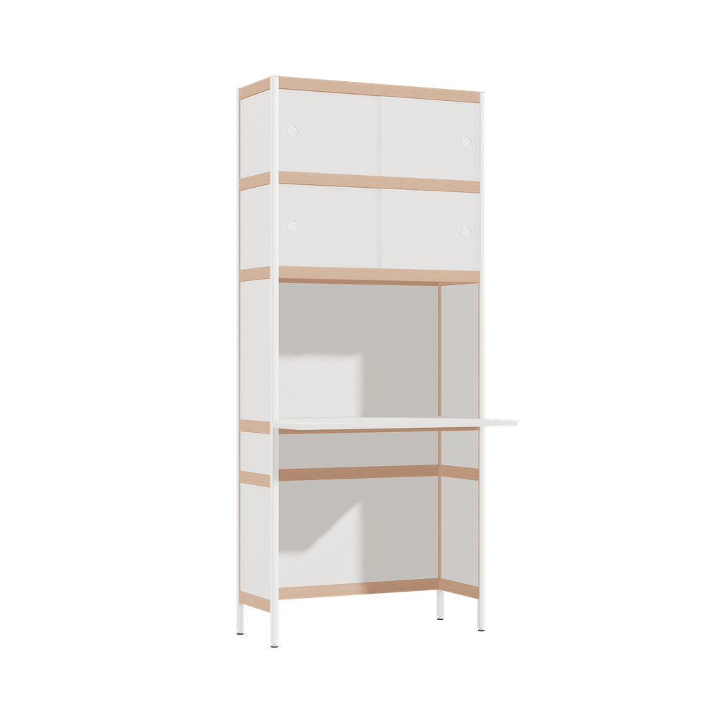 Cantilevered desk (186.5x80x53.6 cm)