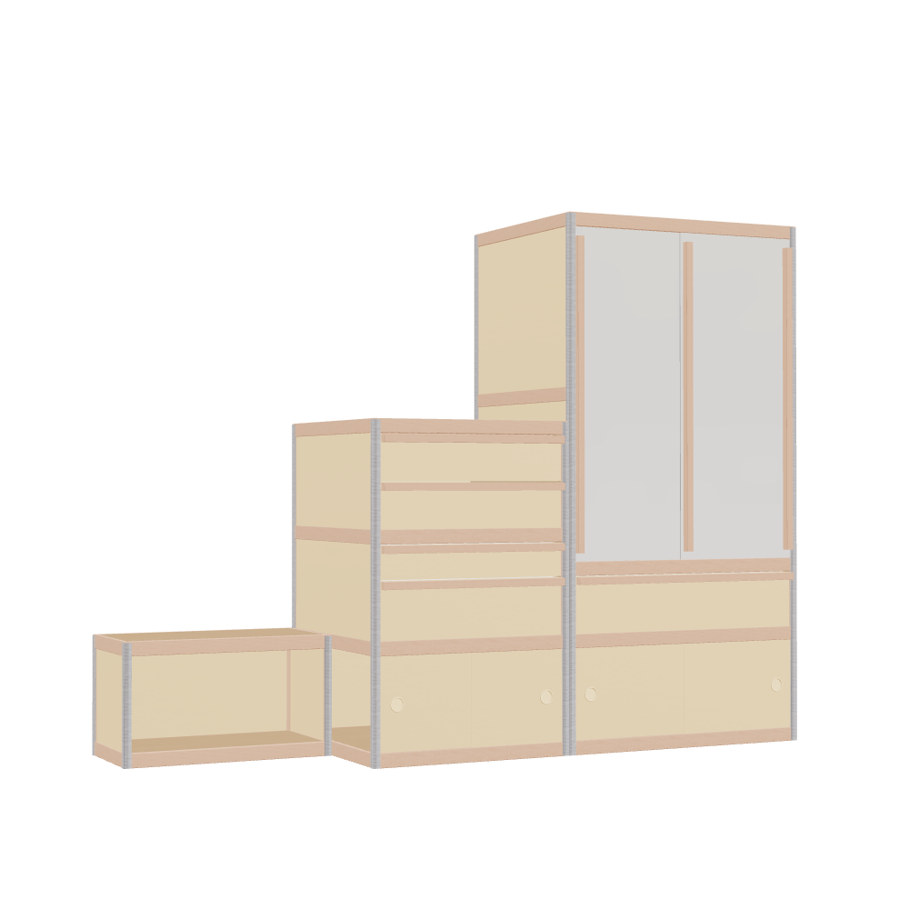 Furniture (158x204x62 cm)