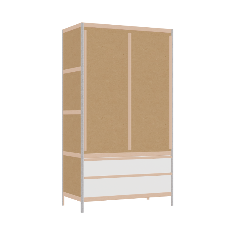 Wardrobe (178x100x52 cm)