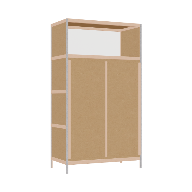 Kleerkast (178x100x52 cm)