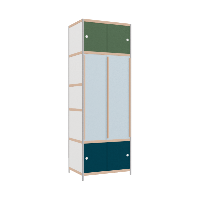 Wardrobe (256x90x62 cm)