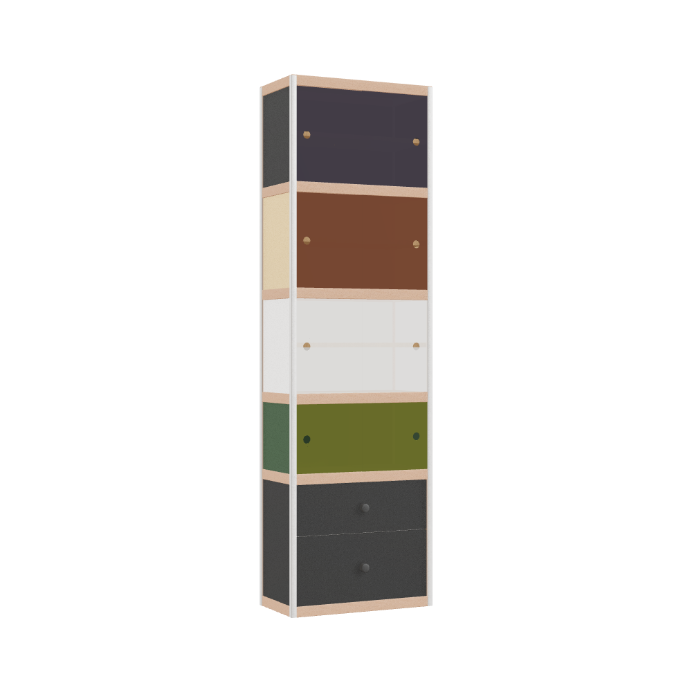 Cabinet (209x62x32 cm)