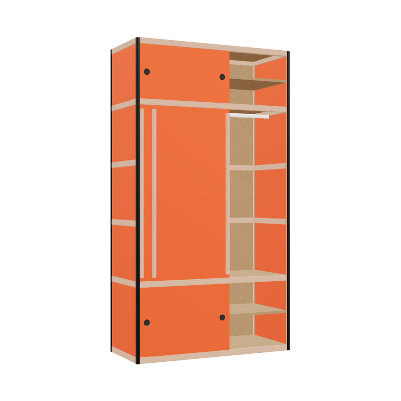 Wardrobe (219x120x52 cm)