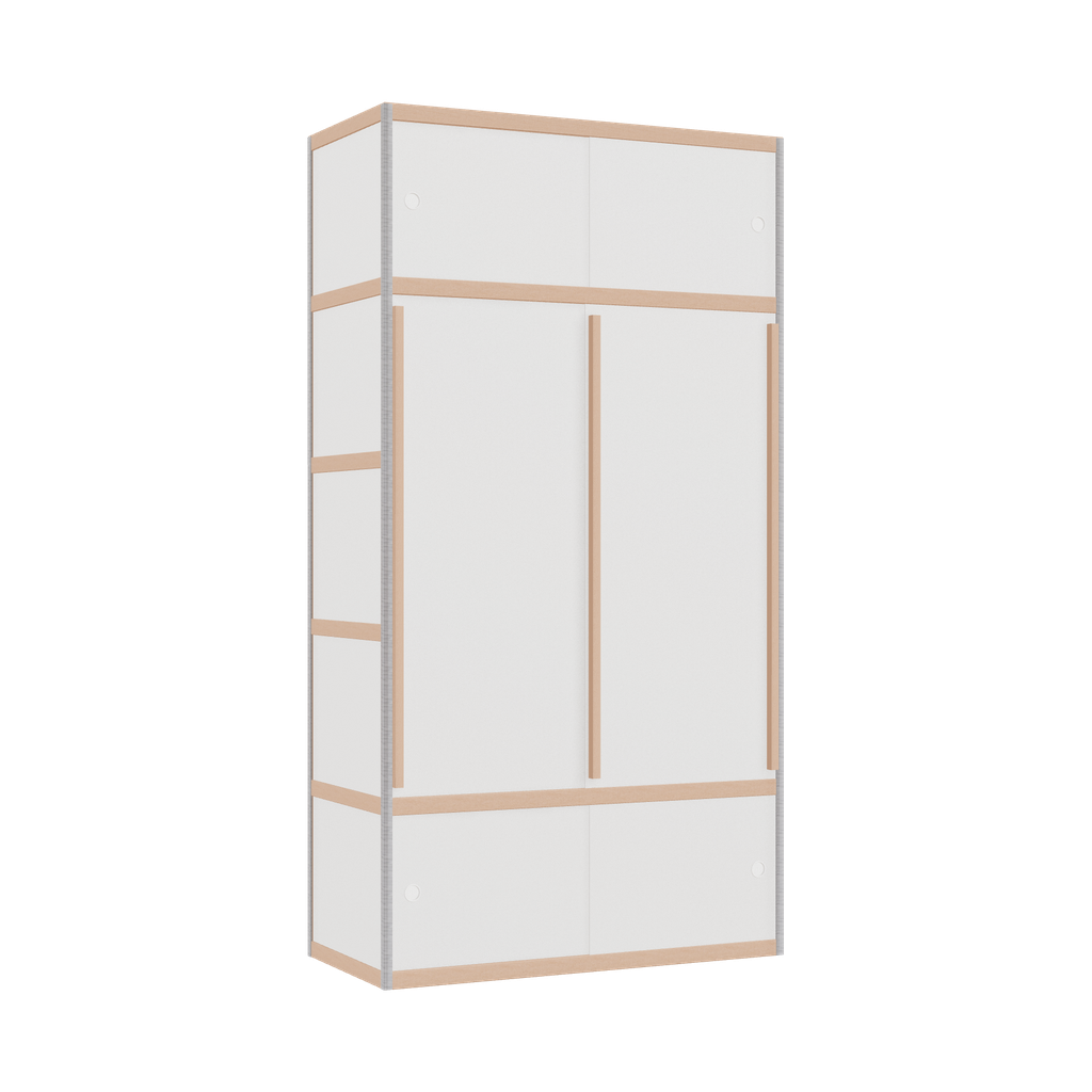 Kleerkast (209x110x52 cm)