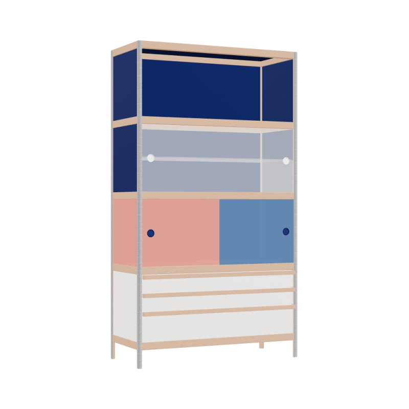 Kast (178x100x42 cm)