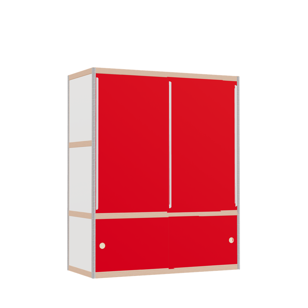 Kleerkast (147x120x52 cm)