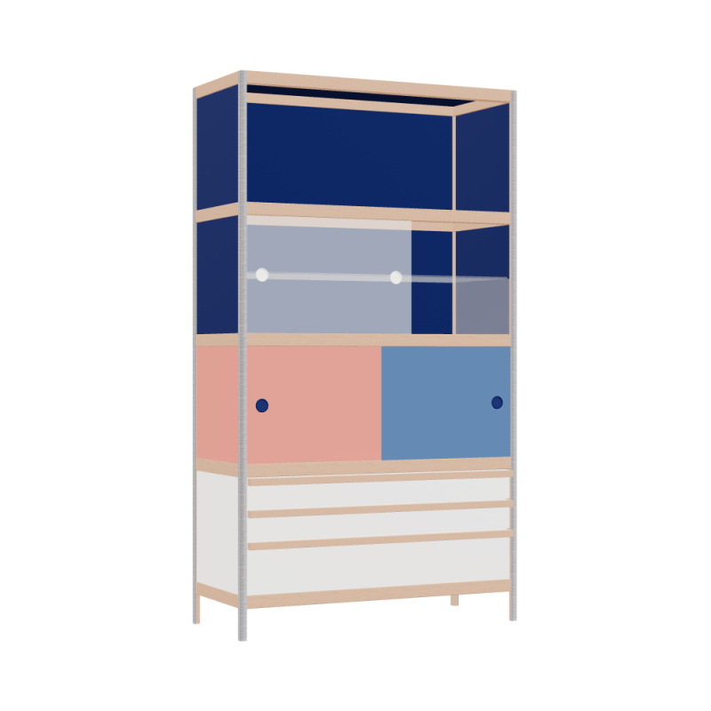 Kast (178x100x42 cm)