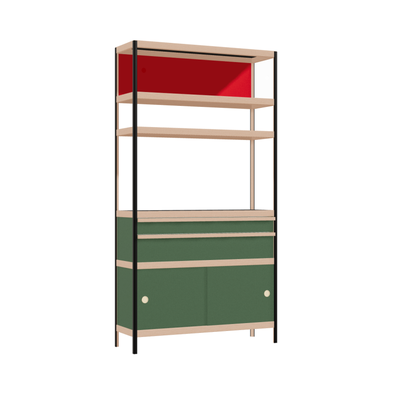 Kast (189x100x32 cm)