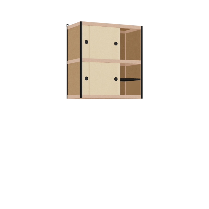 Hanging cabinet (86x80x42 cm)