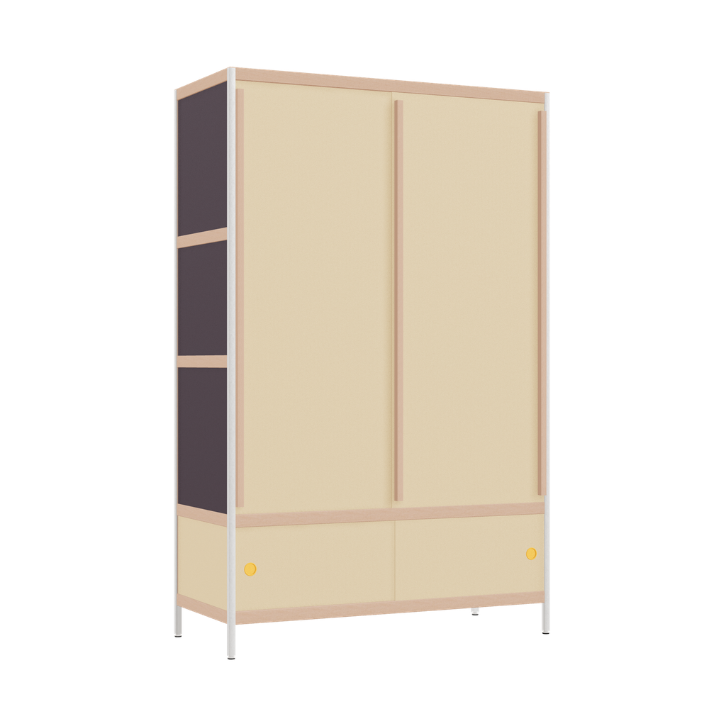 Wardrobe (189x120x52 cm)