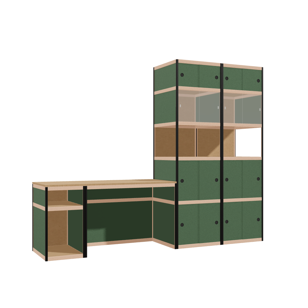 Furniture (219x276x62 cm)