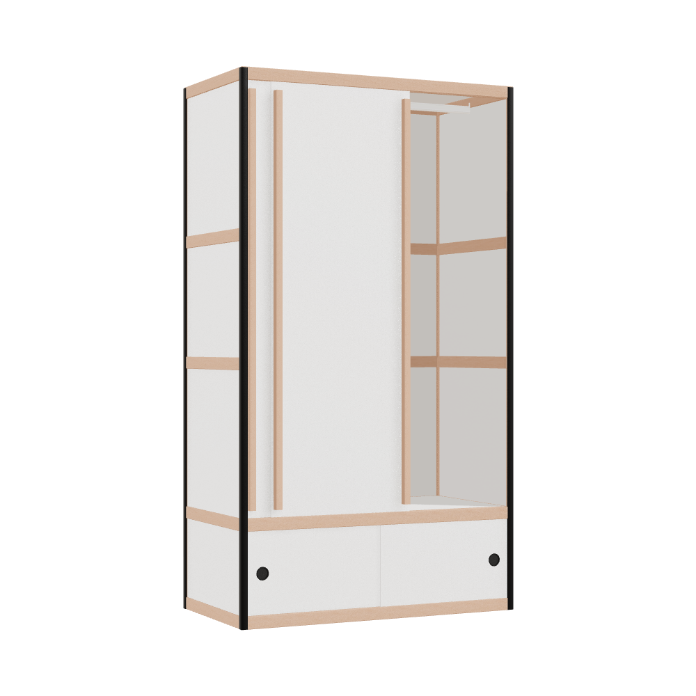 Wardrobe (178x100x52 cm)