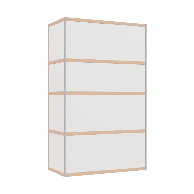 Kast (198x120x62 cm)