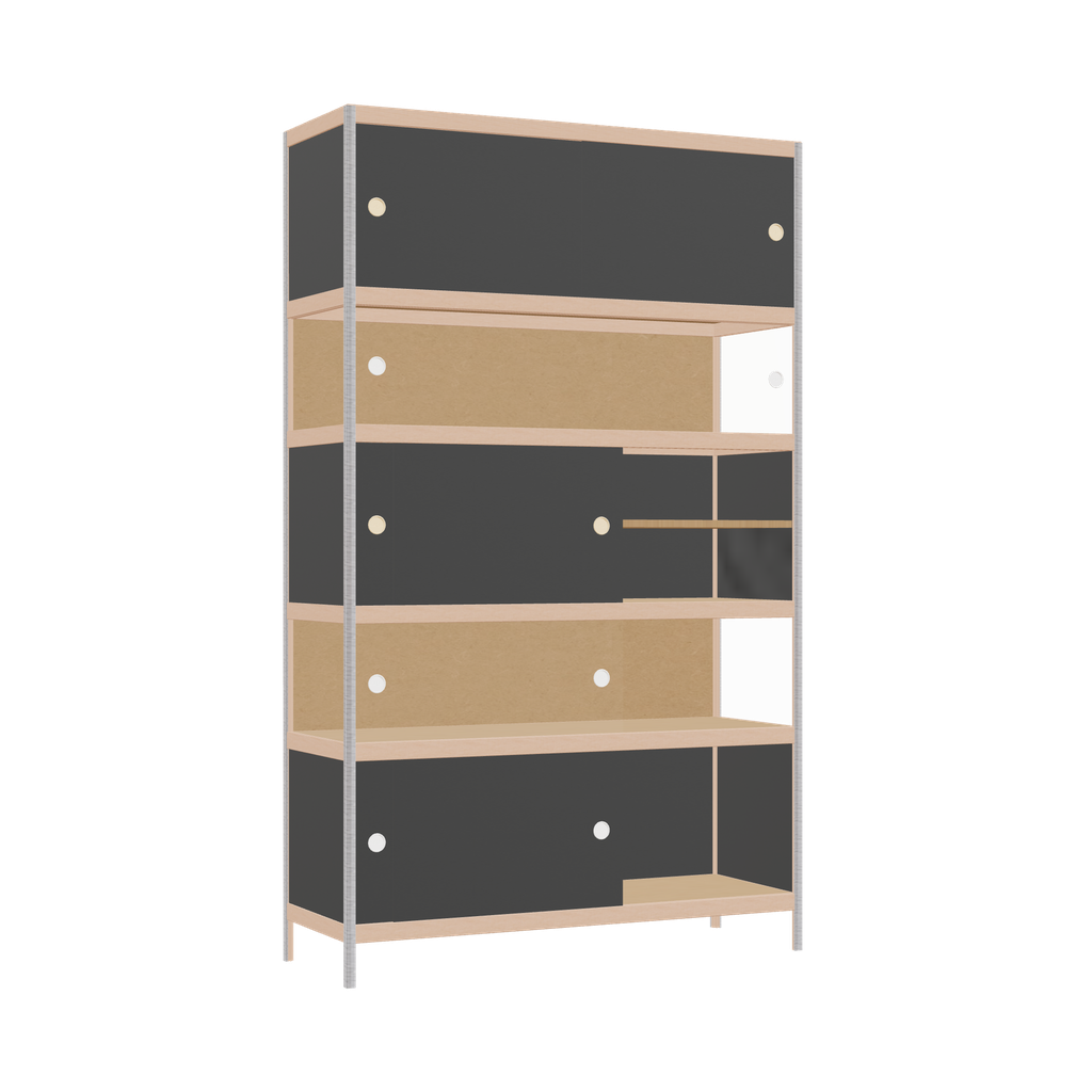 Kast (199x120x42 cm)