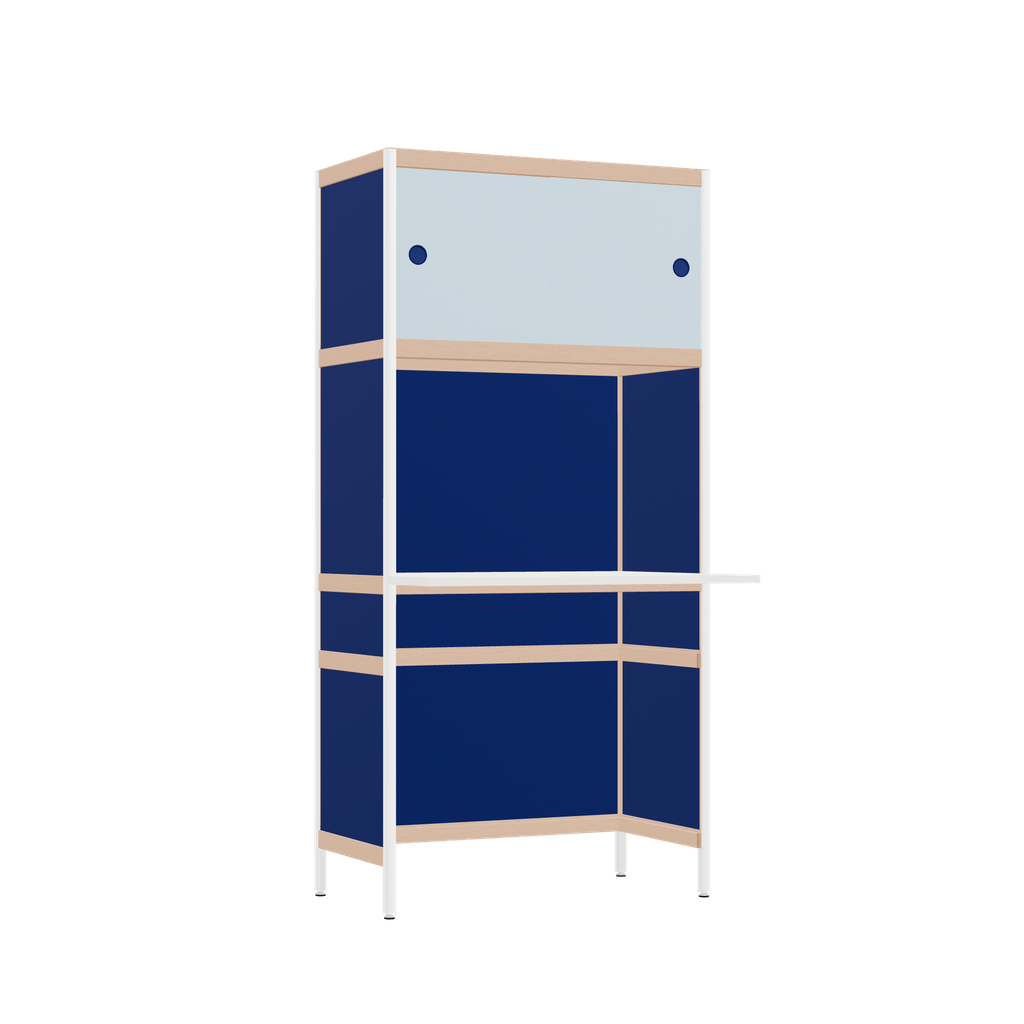 Cantilevered desk (165.5x80x63.6 cm)