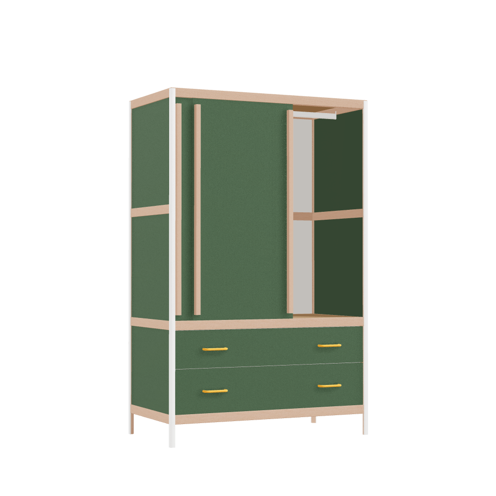 Wardrobe (157x100x52 cm)