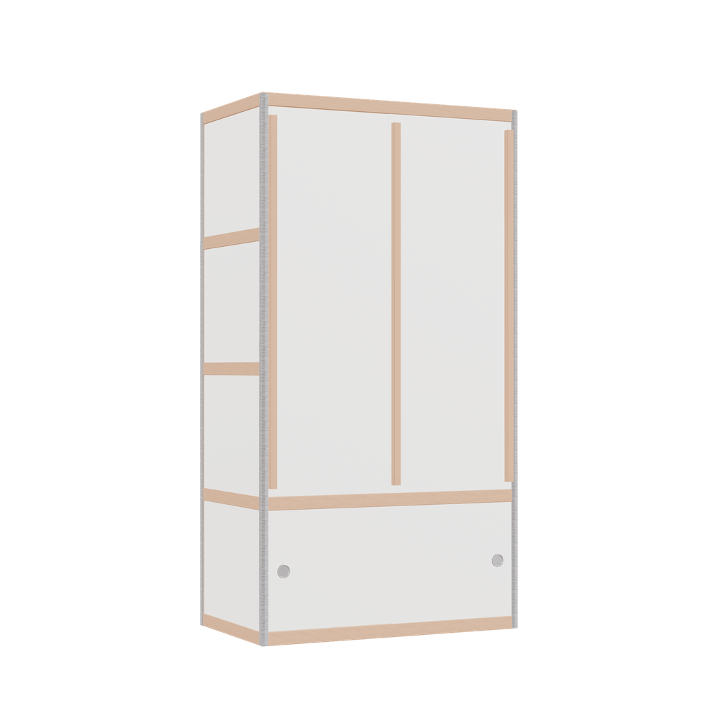 Wardrobe (168x90x52 cm)