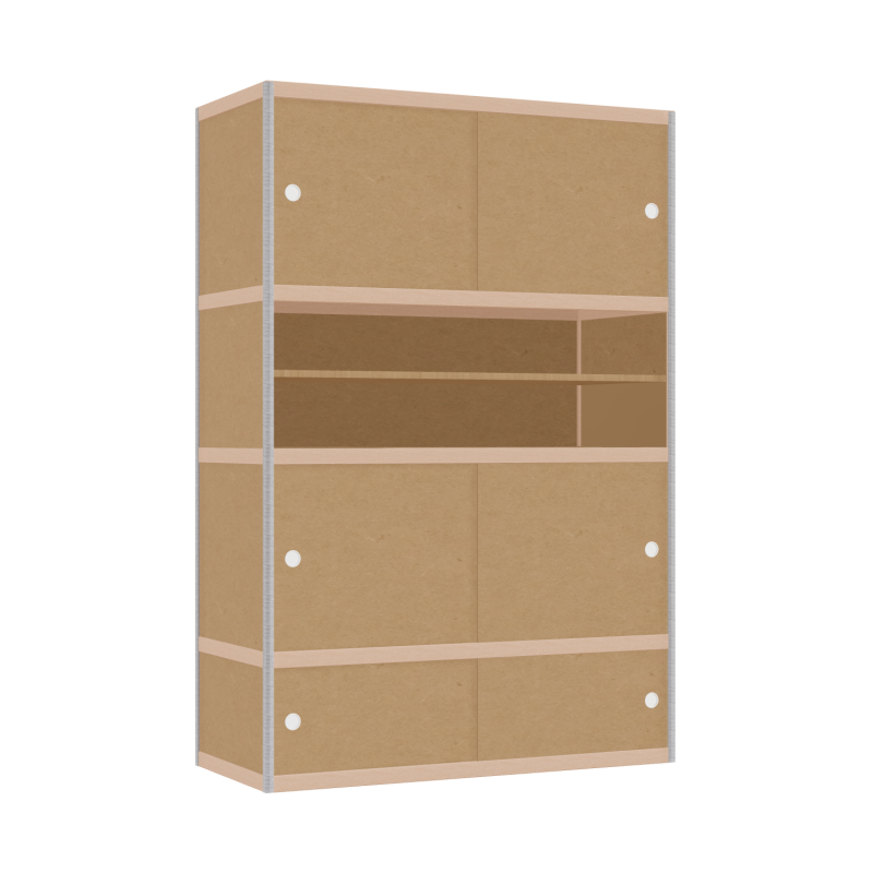 Kast (178x120x52 cm)