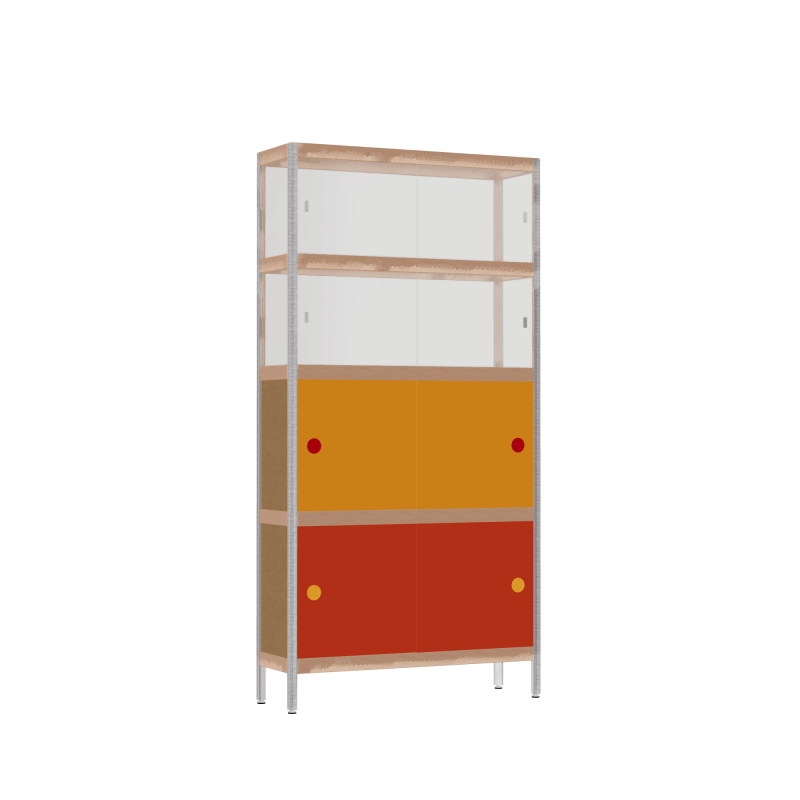 Display cabinet (159x80x25 cm)
