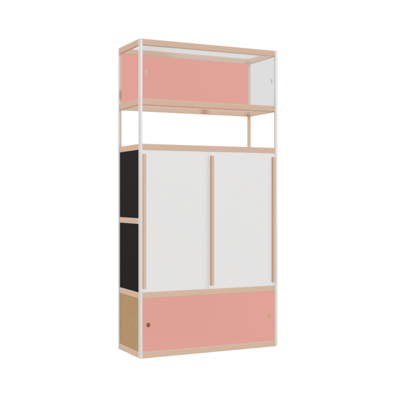 Kast (219x110x42 cm)