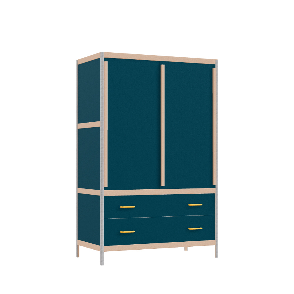 Wardrobe (157x100x52 cm)