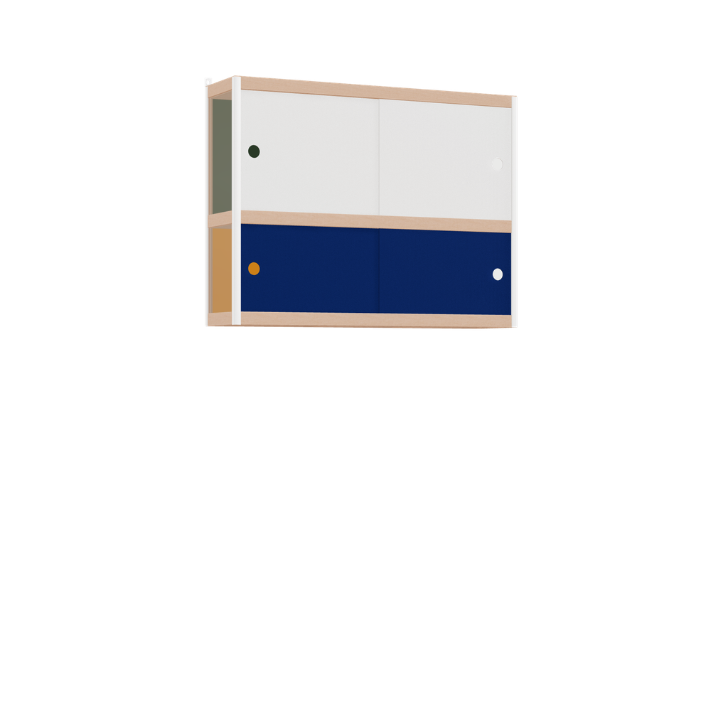 Zwevende kast (76x100x25 cm)