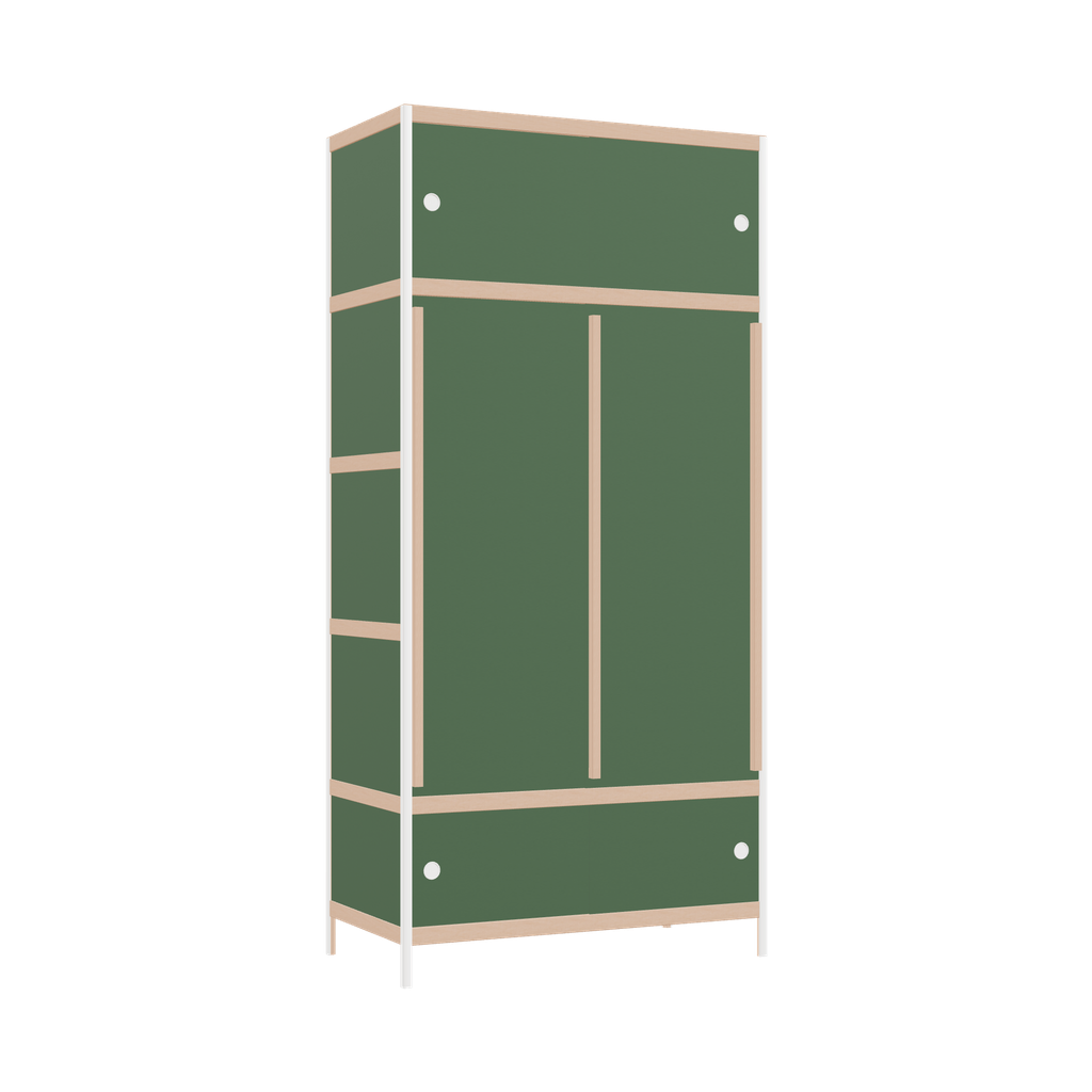 Kleerkast (209x100x52 cm)