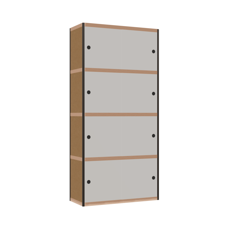 Armoire (208x100x42 cm)