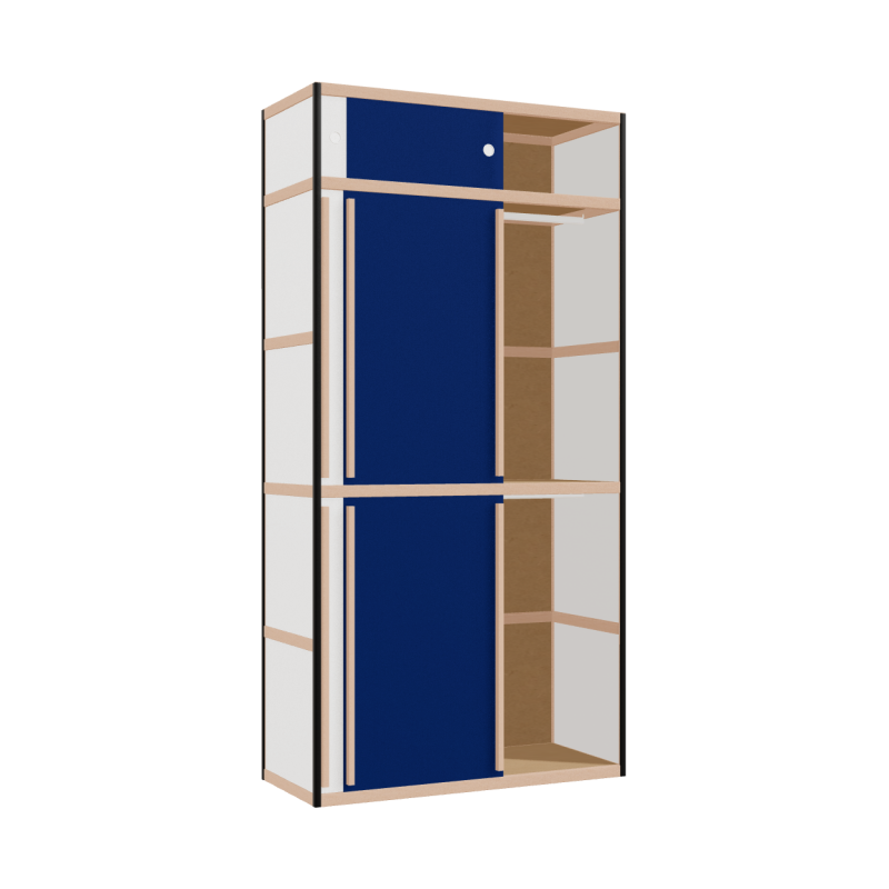 Wardrobe (239x120x52 cm)