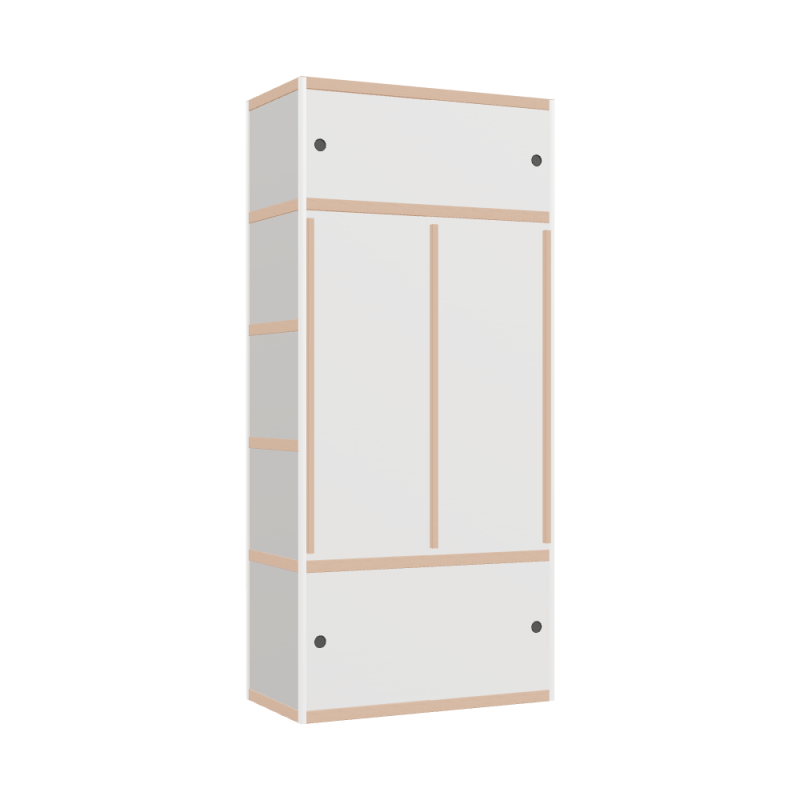 Kleerkast (219x100x52 cm)