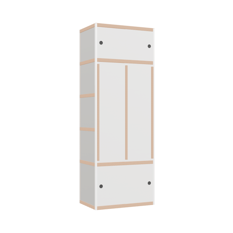 Wardrobe (219x80x52 cm)