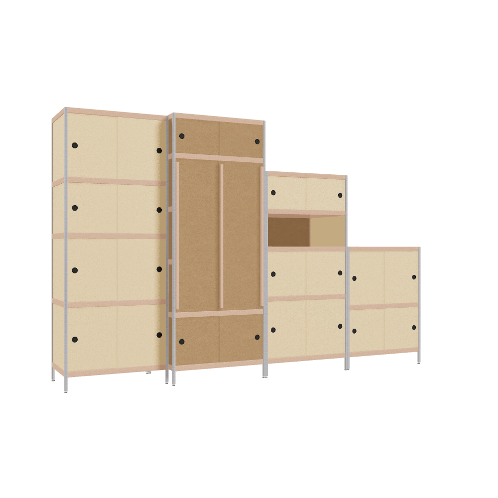 Furniture (210x320x62 cm)