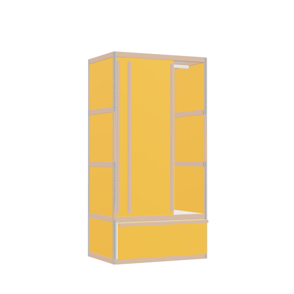 Wardrobe (158x80x52 cm)