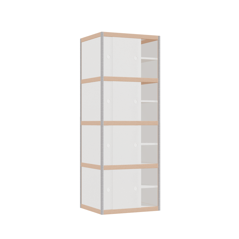 Armoire (168x62x52 cm)