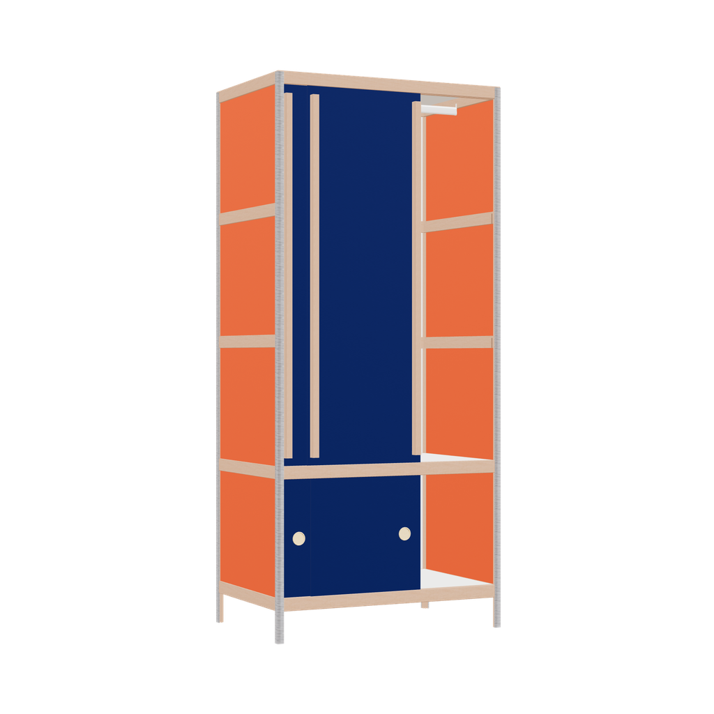 Wardrobe (178x80x52 cm)